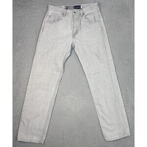 Levis Silvertab Straight Light Gray Jeans Size 29x30 Zipper Fly 5 Pockets